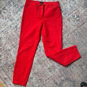 Halogen Vibrant Red Trousers